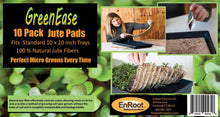 GreenEase 10 Pack Jute Micro Green Seed Pads