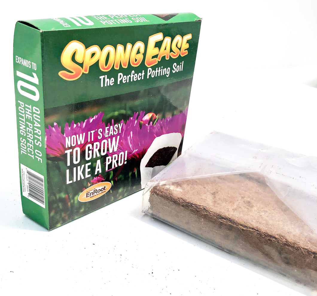 easy potting mix SpongEase The Perfect Potting Soil - 10 Quart Pop up Bag