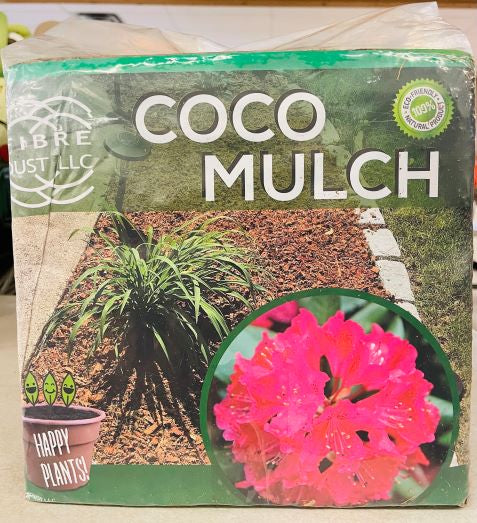 FibreDust 4 Kg Coco Mulch - 2 Pack