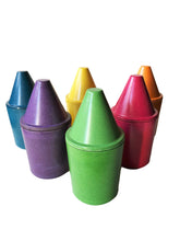 6 Pack - Kid Friendly Crayon Pot Activity - Grow Flowers